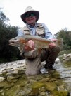 Rob and his trophy Rainbow Sept 2011