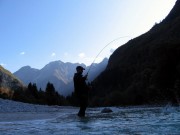 Fishing Slovenian rivers
