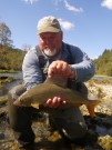 Fred and trophy Grayling 2012 Sept.