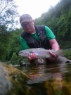 Garregt and Rainbow trout June