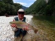 Trophy rainbow trout June