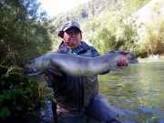 Mike and trophy Marble trout Sept. Slovenia