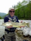 David and Marble trout April 2011
