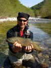 Robert and Marble trout April 2011