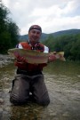 Juri and trophy Rainbow trout Slovenia May