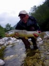 Ginter and July Marble trout Slovenia