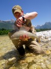 Andy and trophy Grayling June