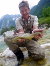 Andy and Marble trout, June