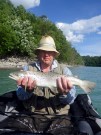 Collin and lake Brown trout, june