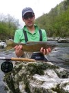 Rainbow trout, April Sam and Co.