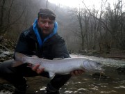 Ilya and Hucho on the fly, Slovenia