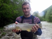 Kennedy and Marble trout, second bigger that day