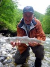Kent and small stream Marble trout, May 2013