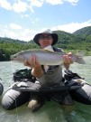 Paul and great rainbow, July