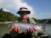 SA team and great lake Bainbow, July