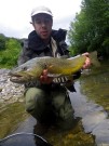 Andres and Marble trout, July 2014