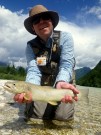 Andrew and Marble trout, June