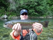 Michael and rainbow trout