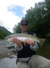 Terje and grear Rainbow on the dry, July