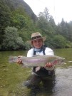 Tom and rainbow trout