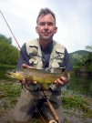 Andreas and good Brown trout