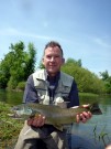 Andreas and monster wild Brown trout