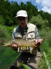 Andres and good brown trout, May