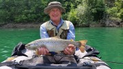 Brown trout and Cristopher June