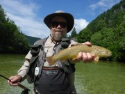 David and Brown trout, June