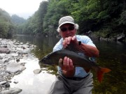 Gery and trophy Grayling, July