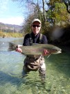 Glenn and trophy Rainbow trout, November