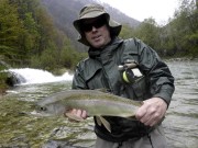 Glenn and greeat Rainbow trout, November