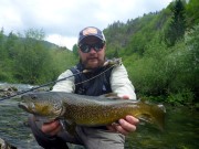 Ilya and great Marble trout