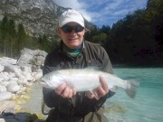 Julien and great river rainbow. October