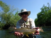 Peter and Brown trout, May