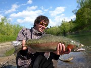 Rico and dry fly rainbow