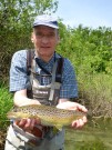 Wolfgang and great Brown trout, May