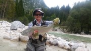 Anne and monster rainbow, September