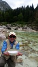 Bill and rainbow trout