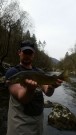 Edward and Marble trout, April