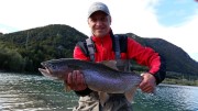 Ivan and trophy Rainbow trout