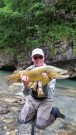 Keith and monster Brown trout, June