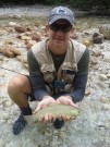 Marble trout, July