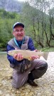 Marble trout, May