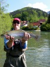 Phil and great Rainbow trout, May