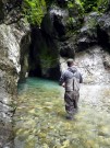 Fishing canyons of Slovenia