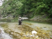 Fishing the small Alpine streams