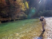 Autumn fishing Slovenia