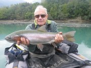 Fred and monster lake Rainbow October 2012
