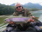 Fred and great lake Rainbow Oct.